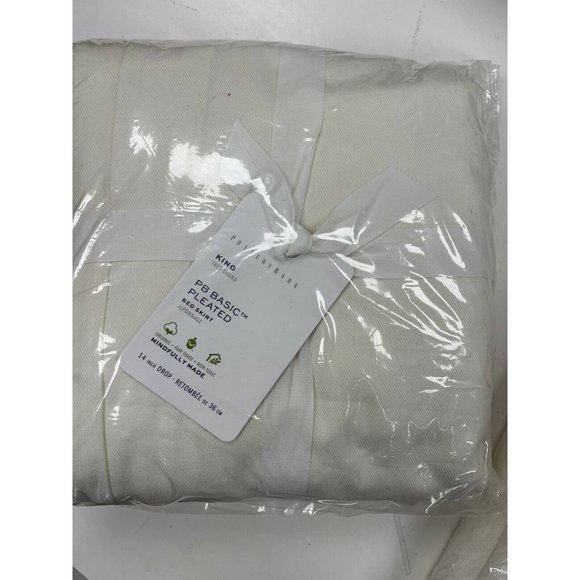 Pottery Barn Bedding Pottery Barn Basic Pleated Bed Skirt 4 Drop